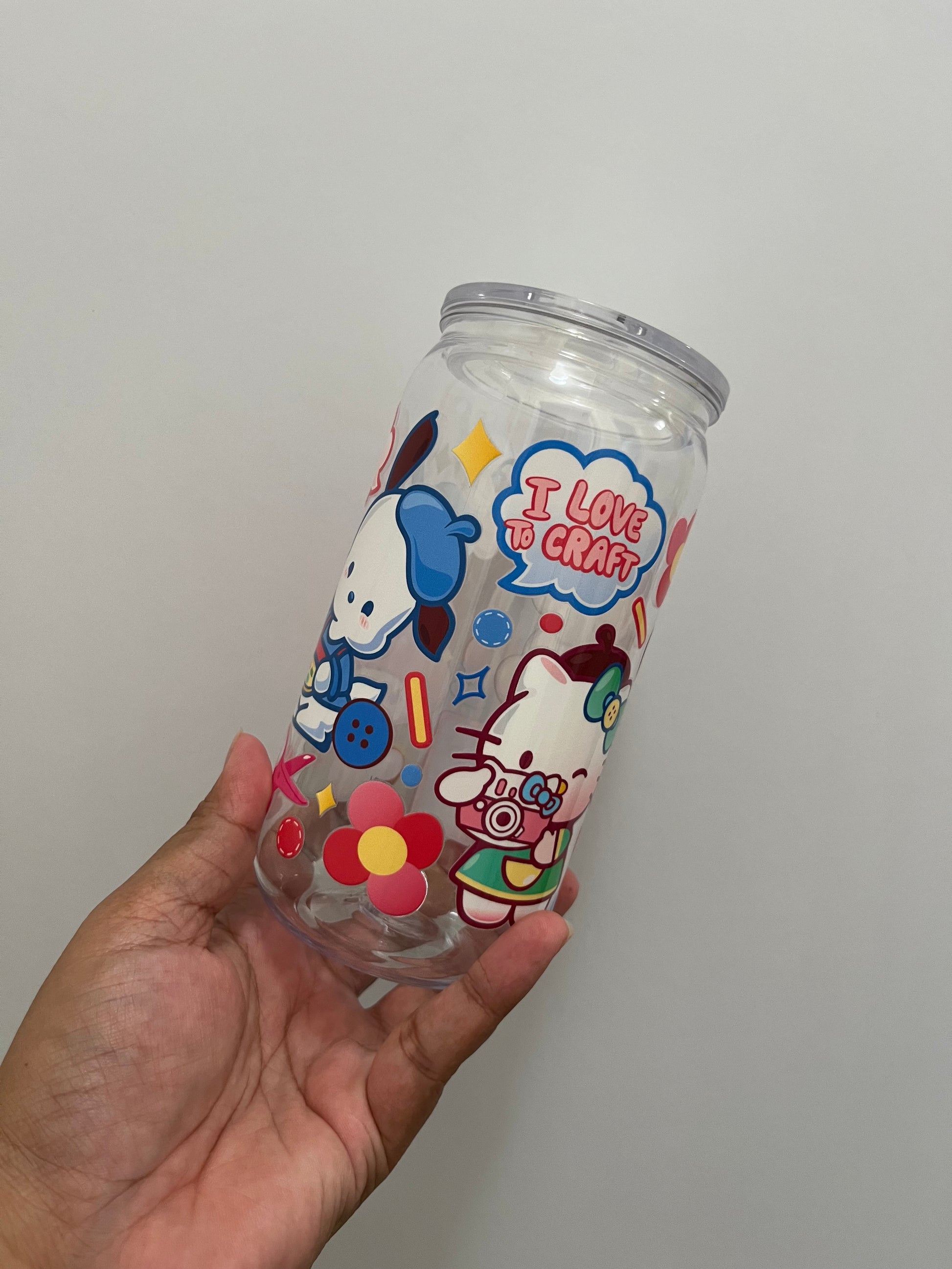 I 🩷 2 HK CRAFT PLASTIC CUP