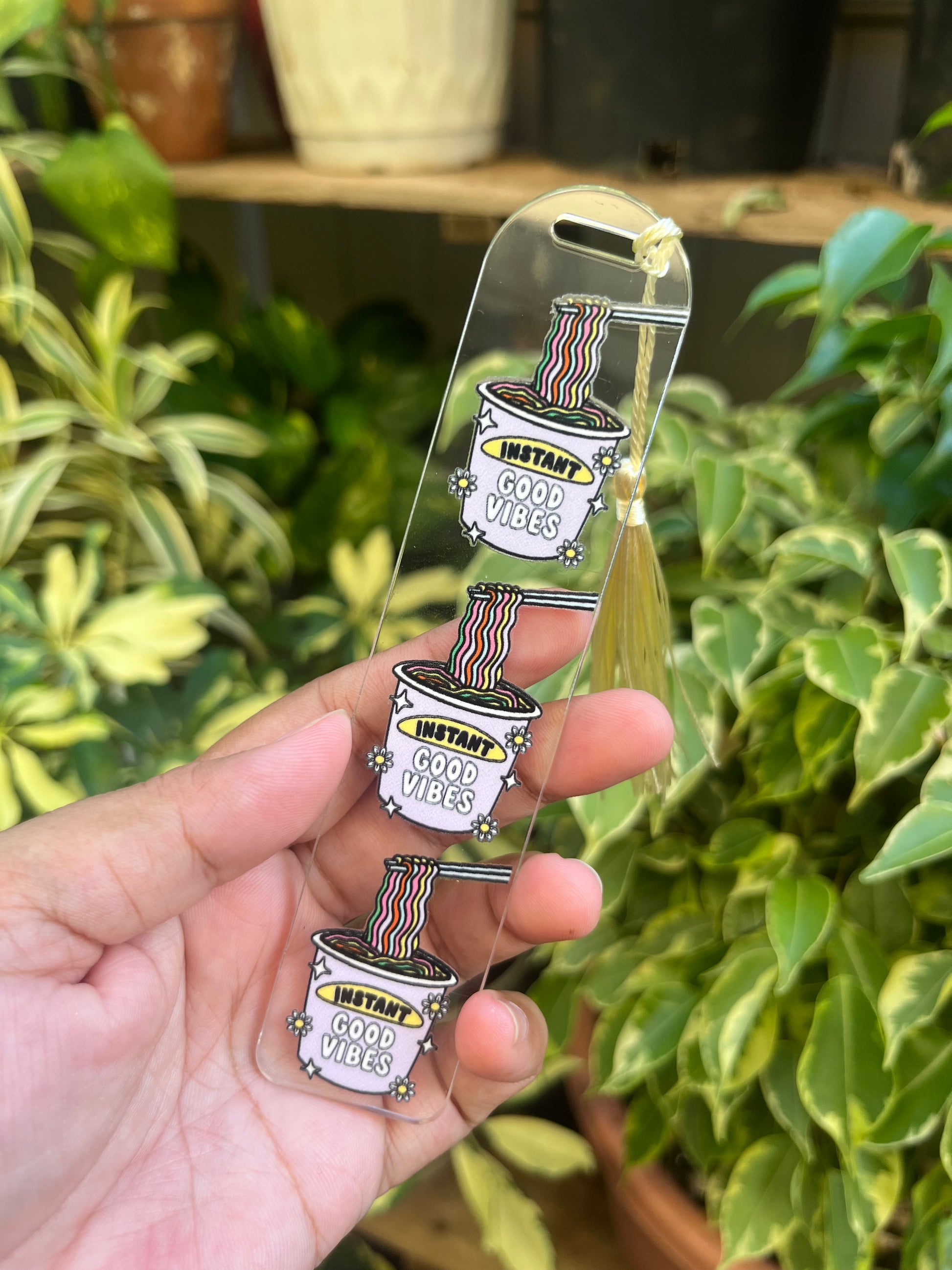 Instant Good Vibes Bookmark