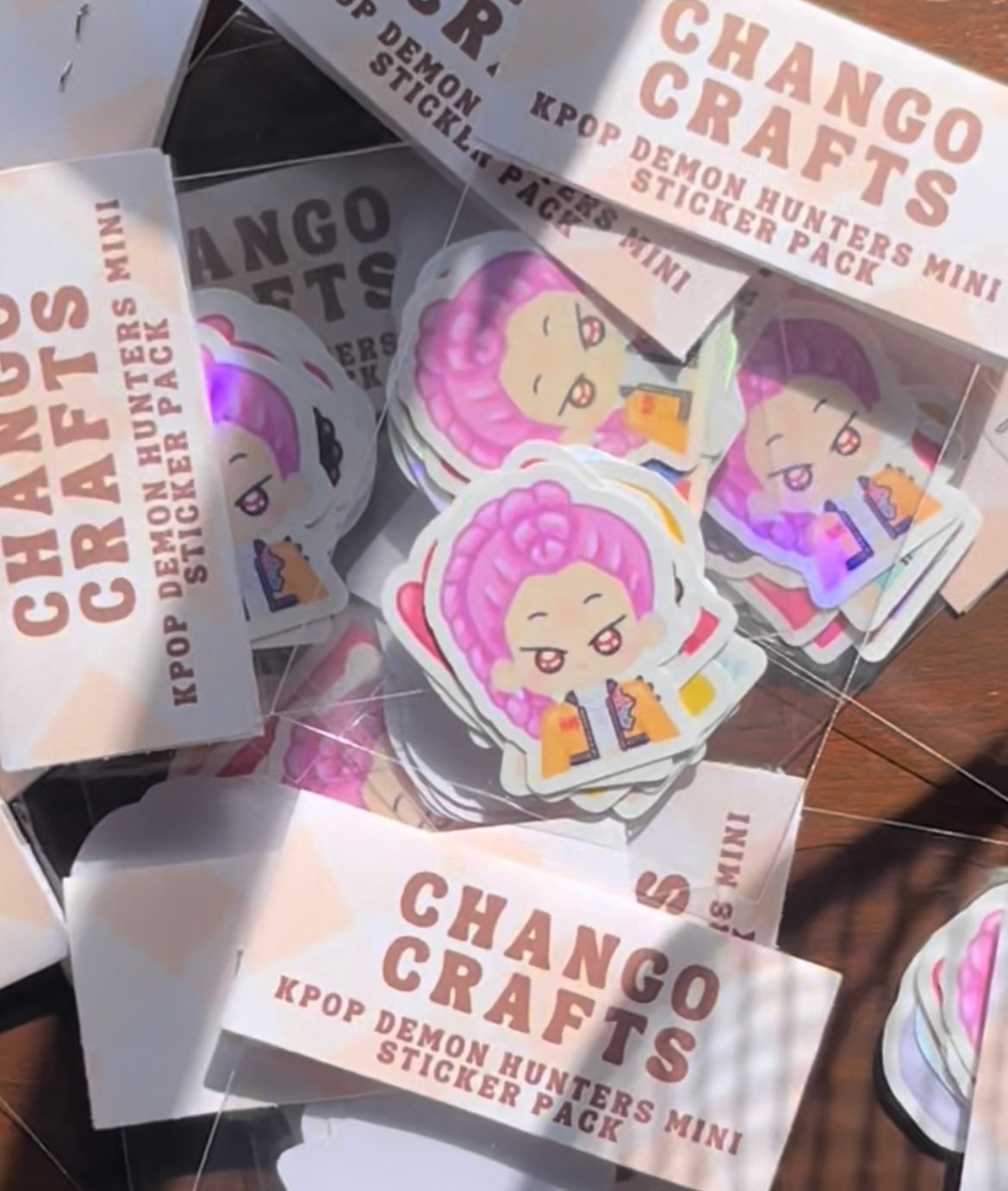KPOP DEMON HUNTERS MINI STICKER PACK