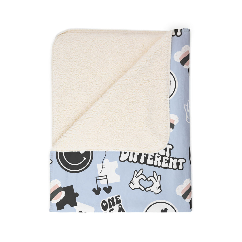 AUWSOME Sherpa Blanket (BLUE)
