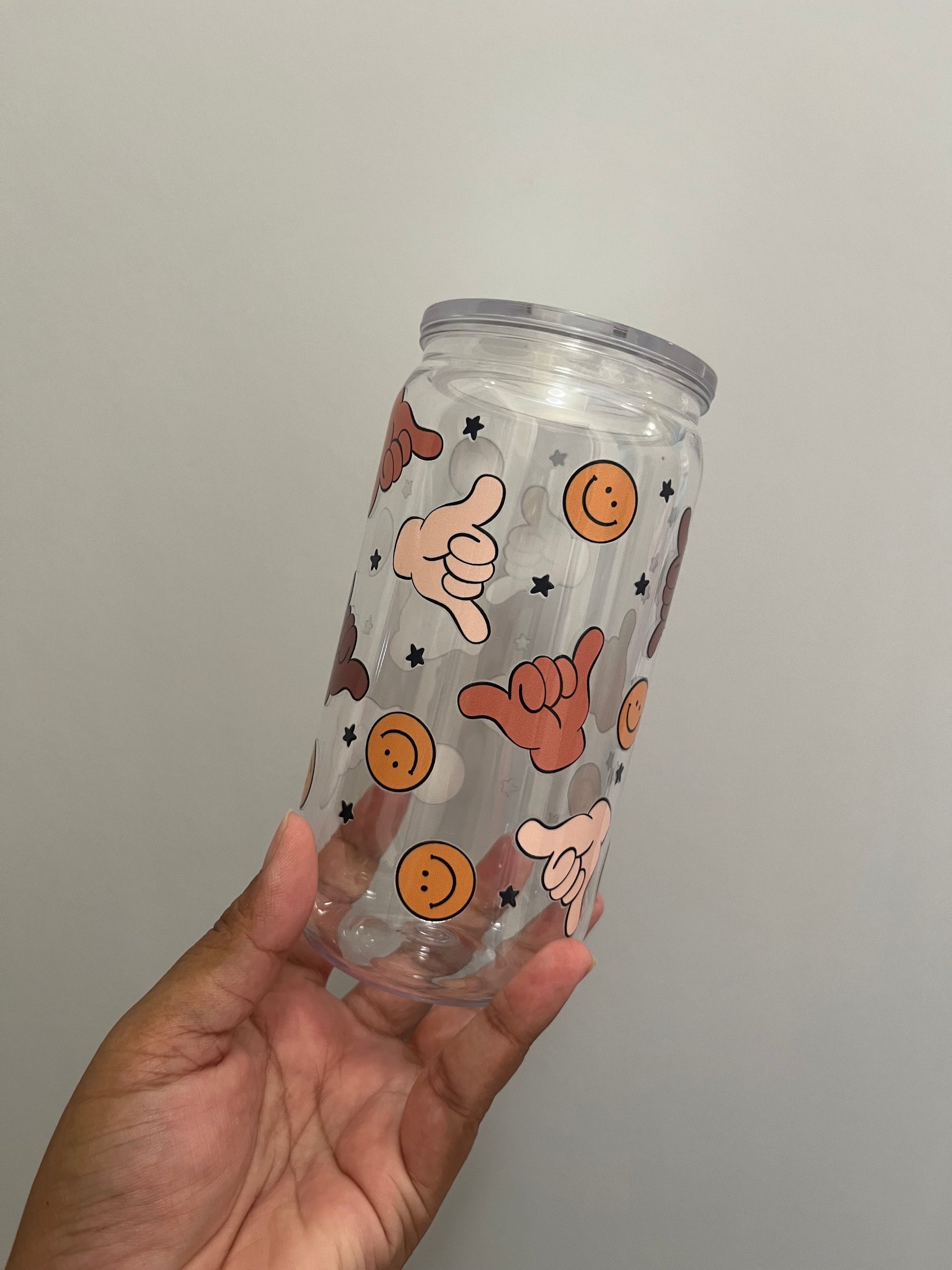 Happy Shakas Plastic Cup