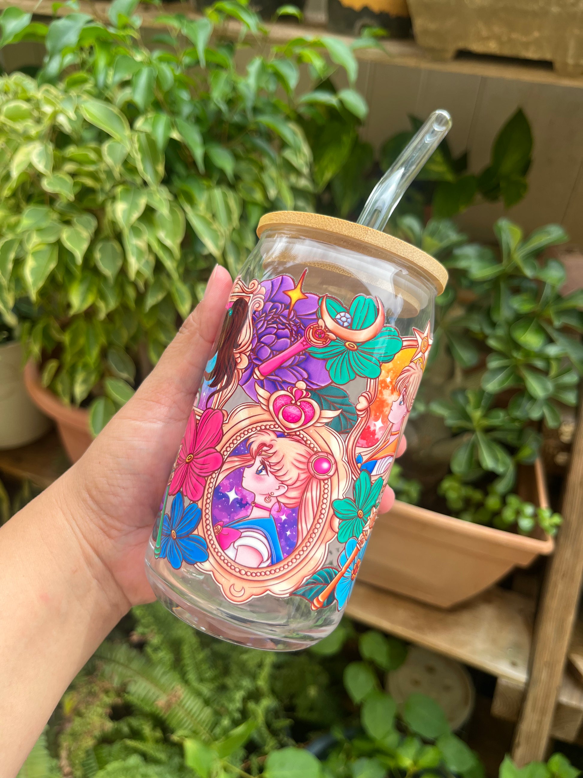 Sailor Moon Glass Cup