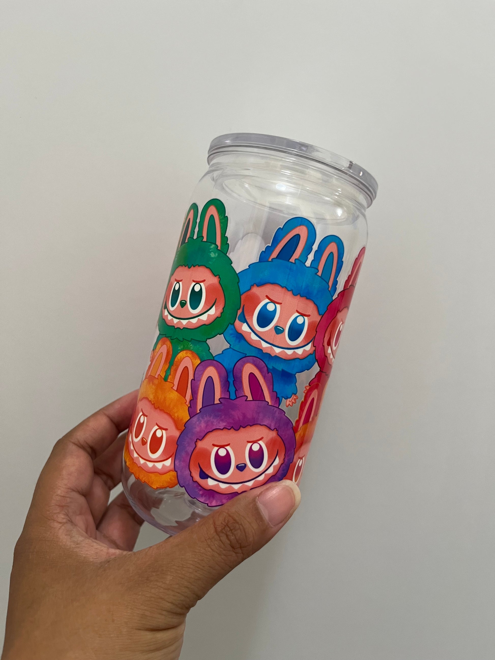 Labubu Style B Plastic Cup