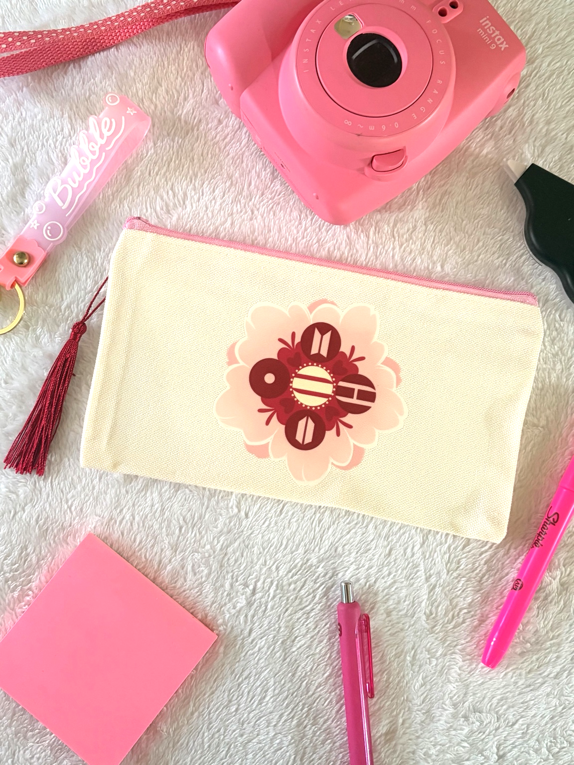 BTS ARIRANG SAKURA POUCH