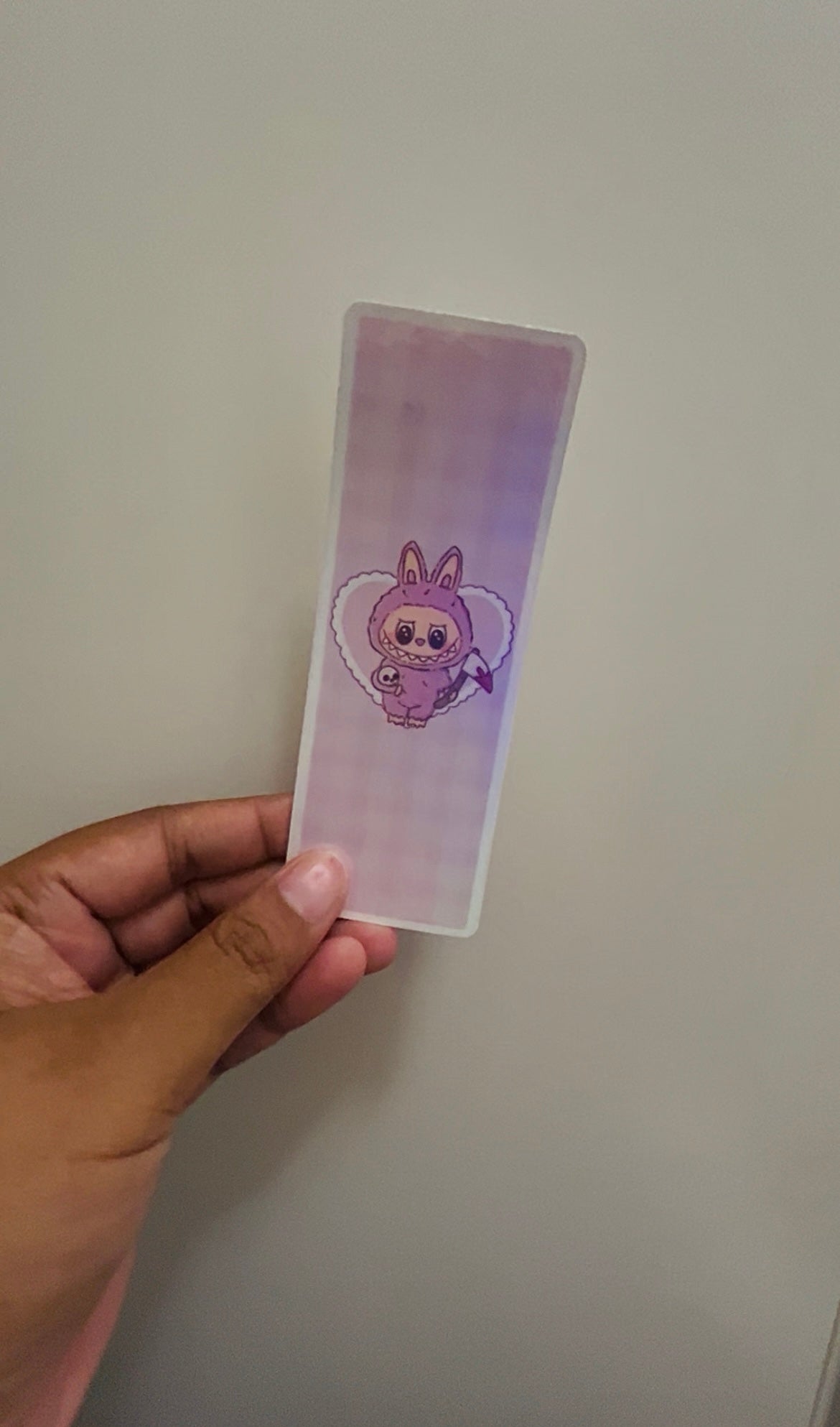 Labubu Horror Paperback Bookmark