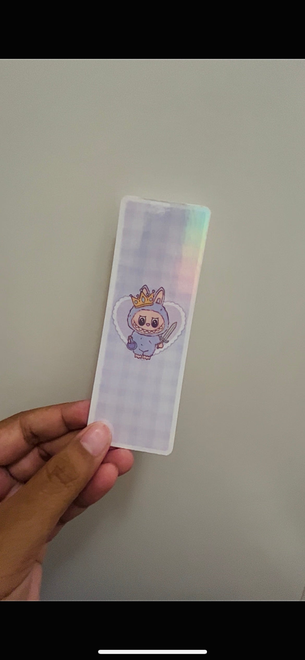 Fantasy Labubu Paperback Bookmark