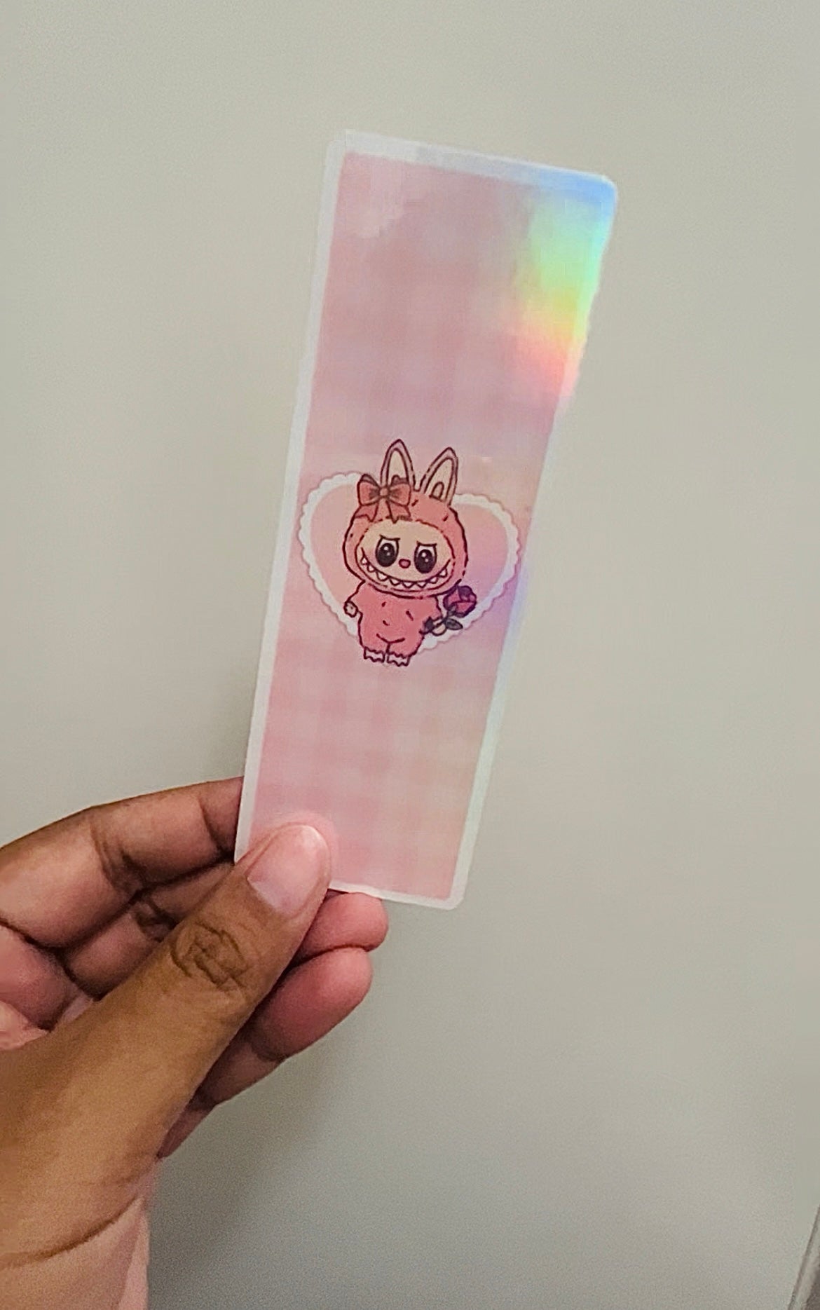 Romance Labubu Paperback Bookmark