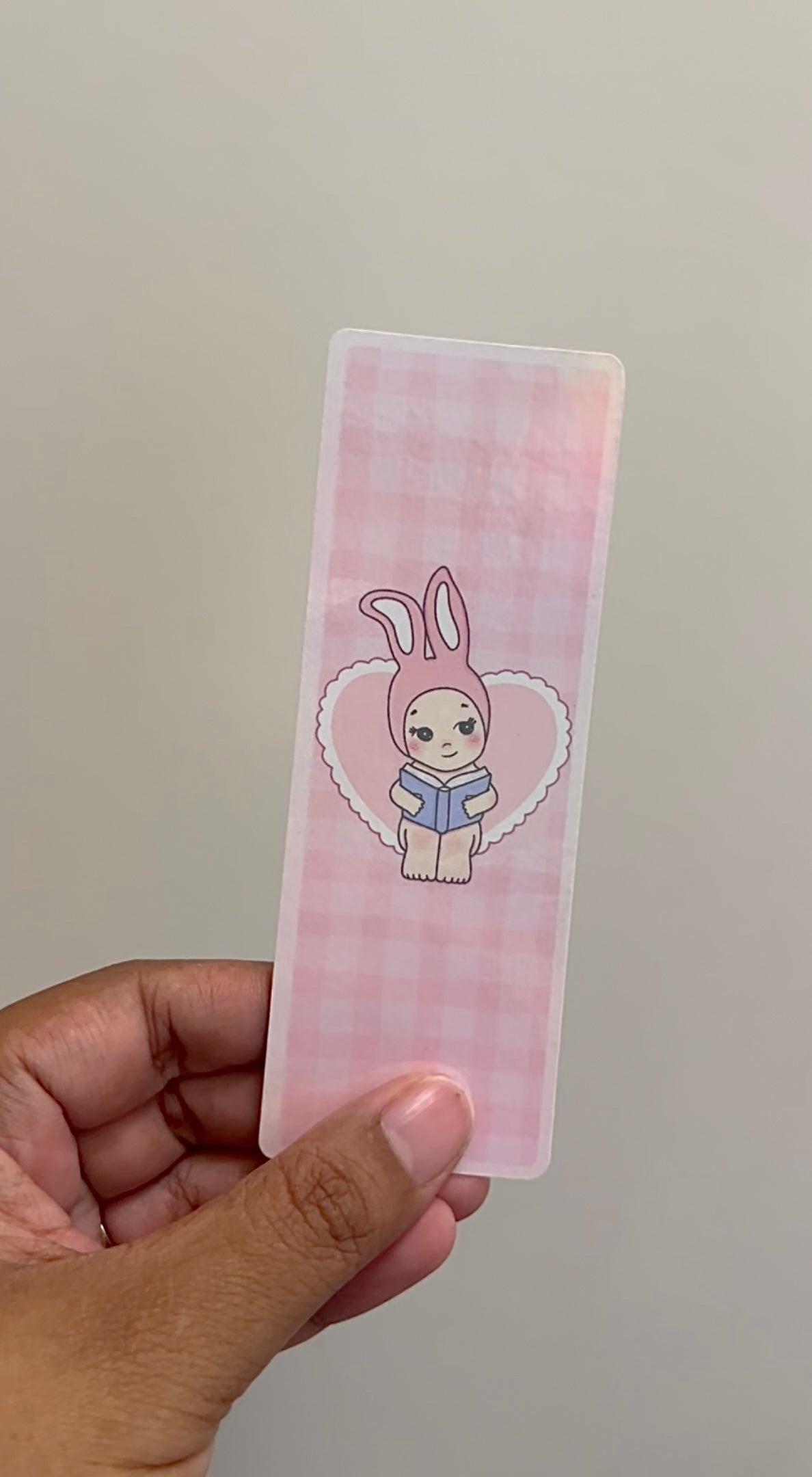 Sonny Angels Bunny Paperback Bookmark
