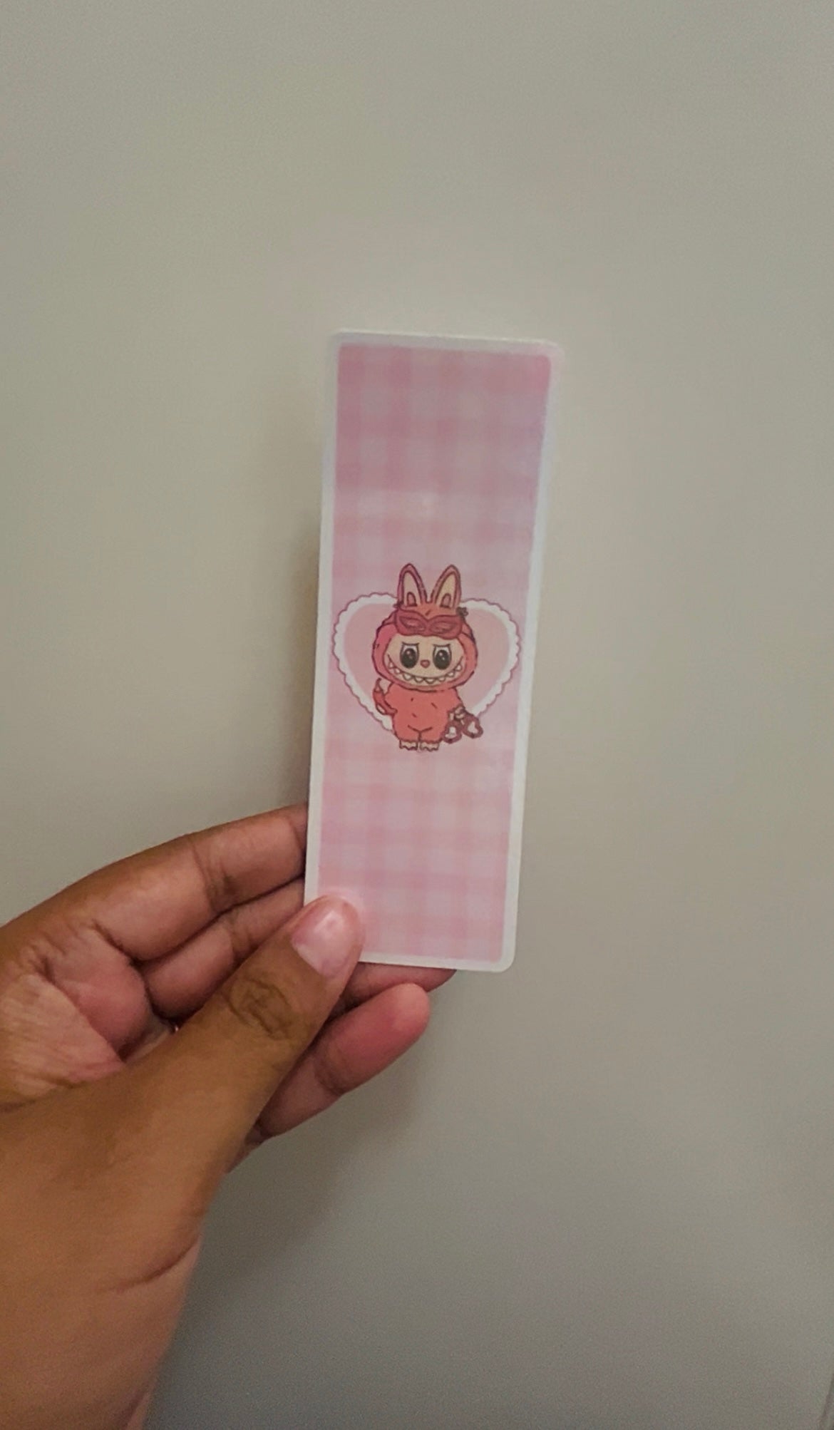 SMUT Labubu Paperback Bookmark