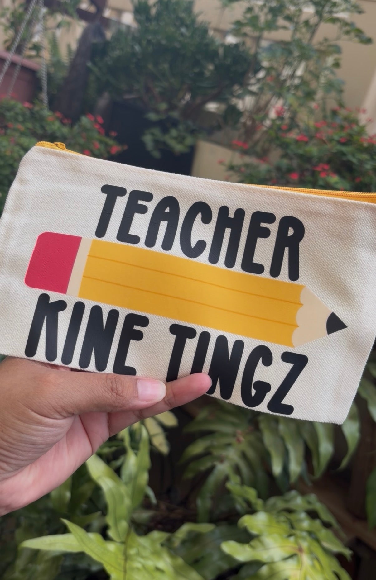 Teacher Kine Tingz Pouch