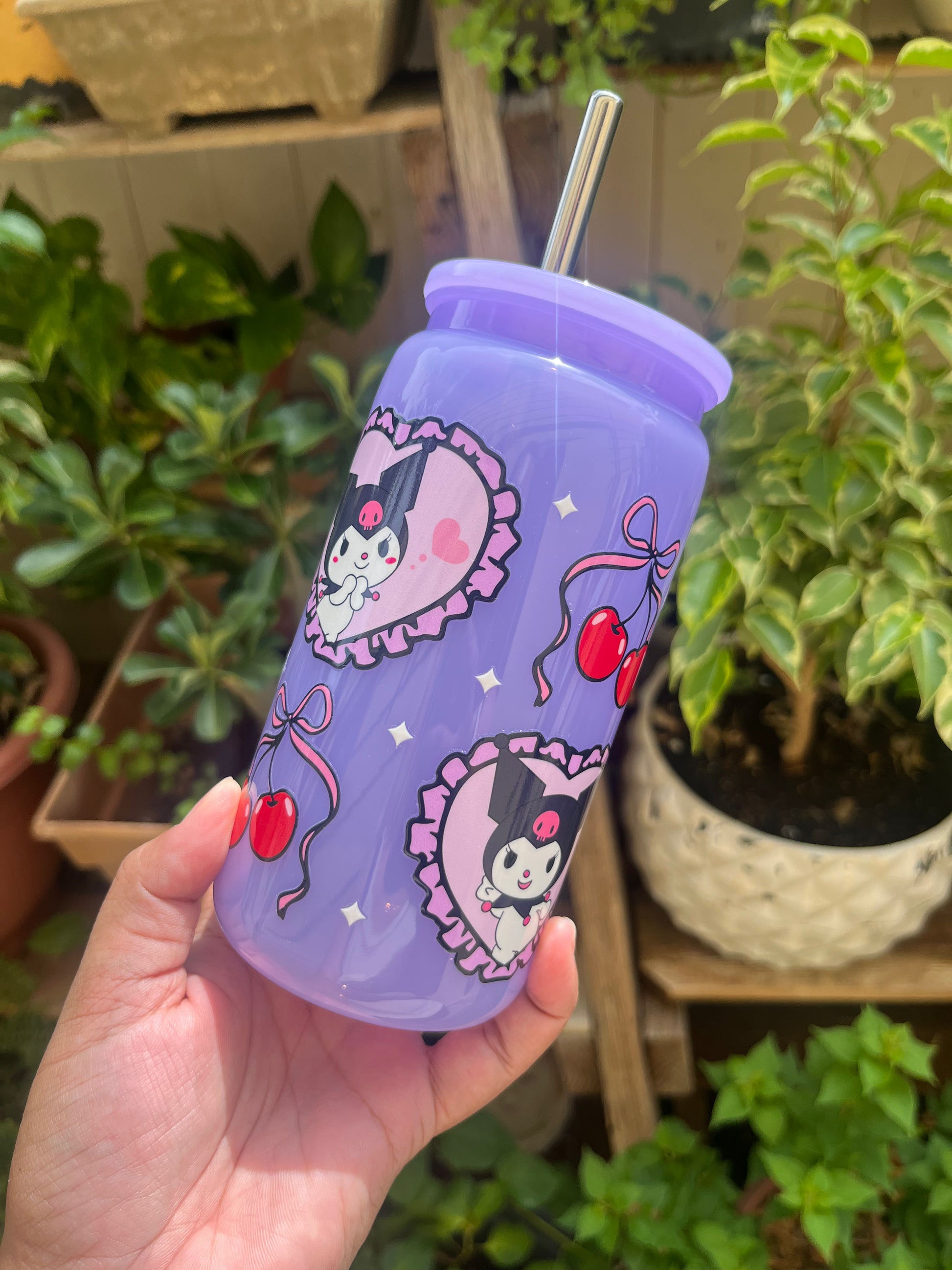 Kuromi Plastic Cup