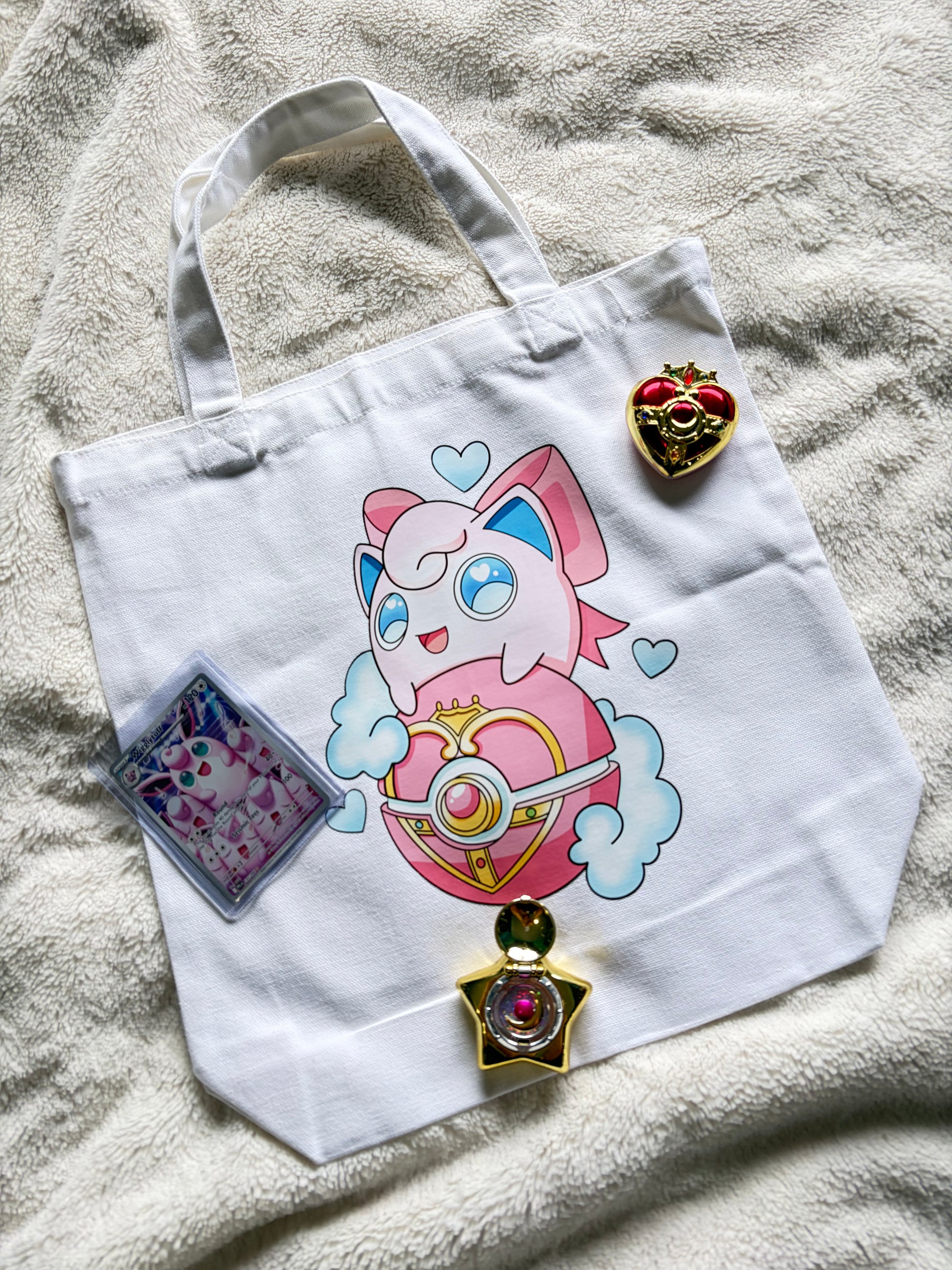 Jigglypuff X Sailor Moon Tote