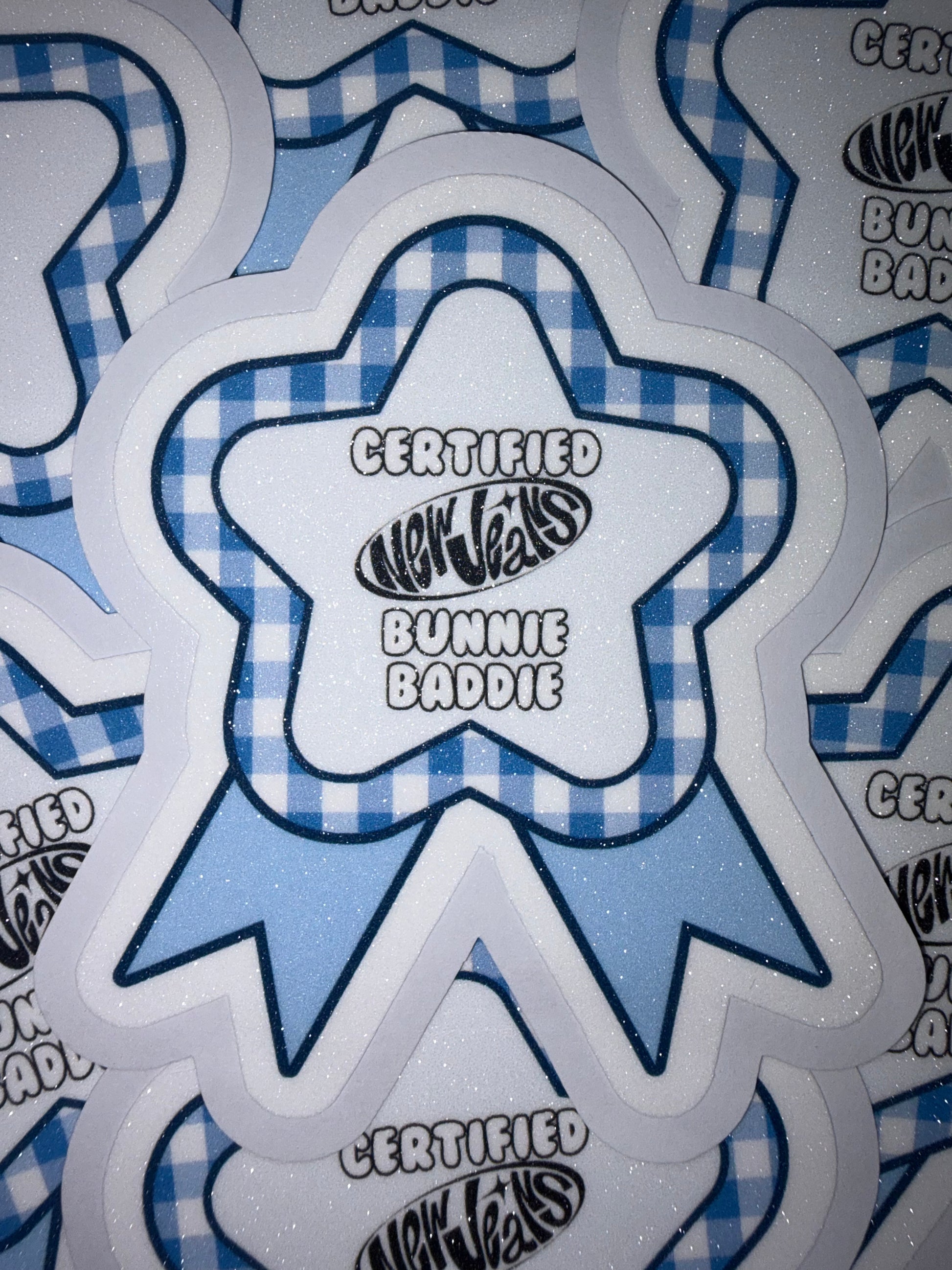 Certified Bunnie Baddie Sticker