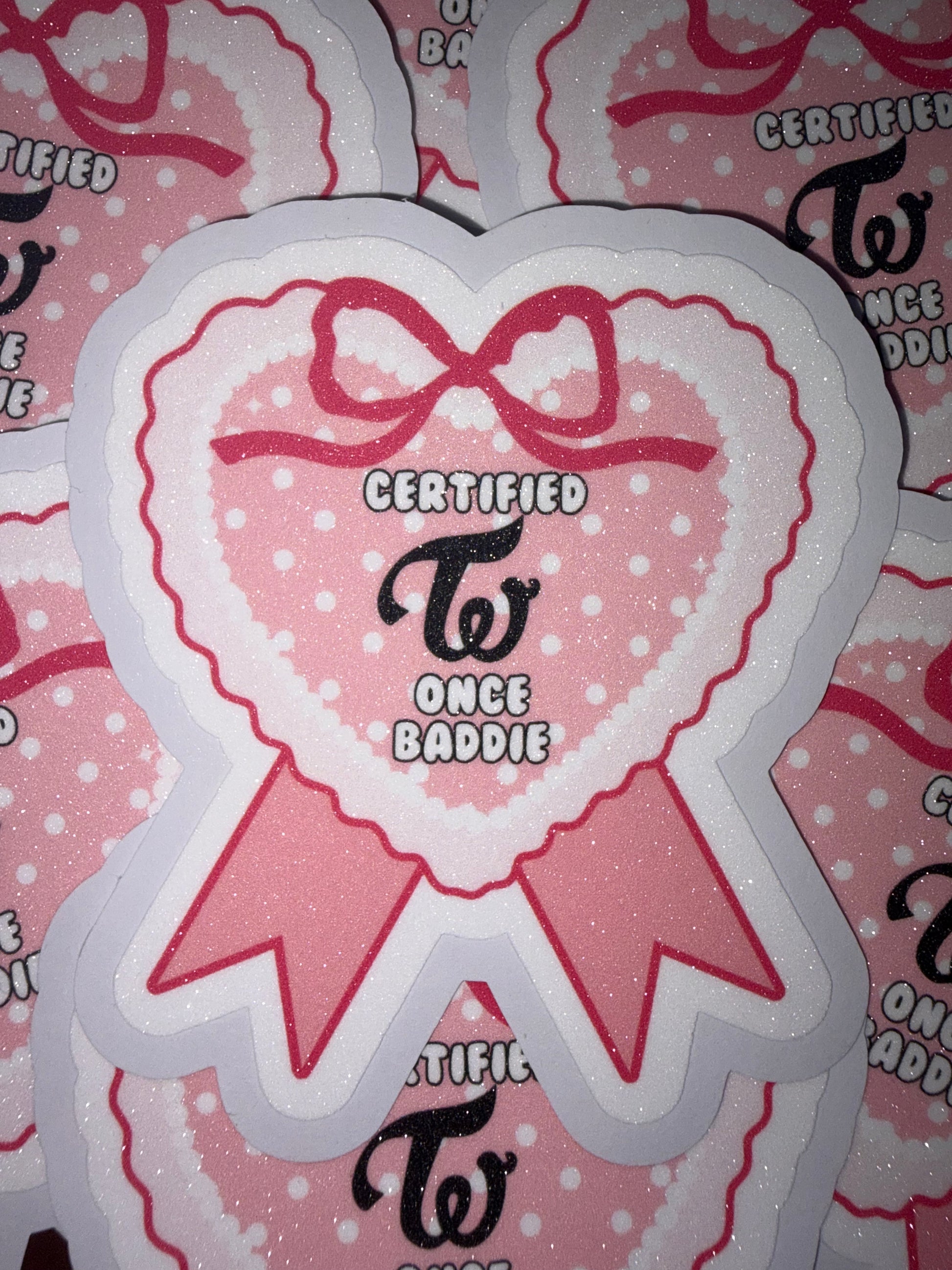 Certified ONCE Baddie Sticker