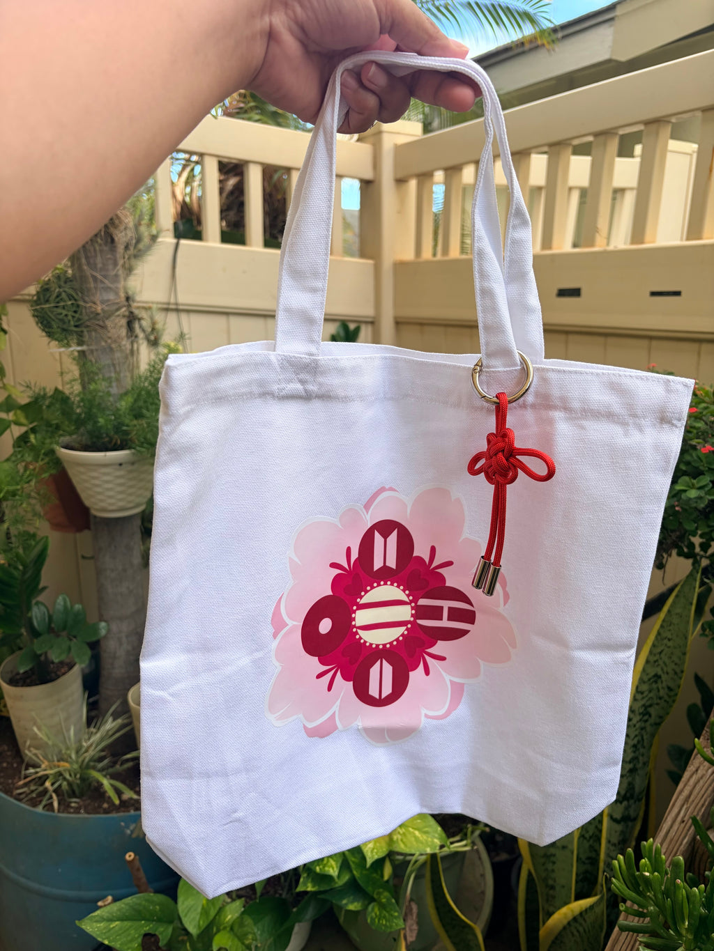 BTS ARIRANG SAKURA TOTE